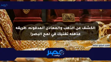 الكشف عن الذهب والمعادن المدفونة: طريقة مذهلة تغنيك في لمح البصر!